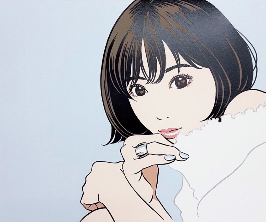 江口寿史の作品　タイトルはサンロード
